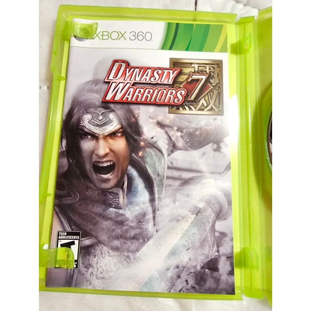 Dynasty Warriors 7 Xbox‎ 360 Game Action Adventure Teen Rated ESRB